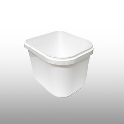 Zeige Details für 2,5 Liter Kunststoff-Eisbehälter ohne Deckel** Bild von 2,5 Liter Kunststoff-Eisbehälter ohne Deckel**