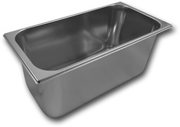 Zeige Details für Edelstahleisbehälter 330x165x150 Bild von Edelstahleisbehälter 330x165x150