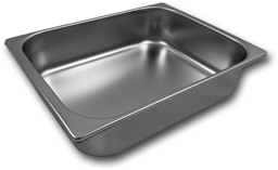 Zeige Details für Edelstahleisbehälter 330x250x80 Bild von Edelstahleisbehälter 330x250x80