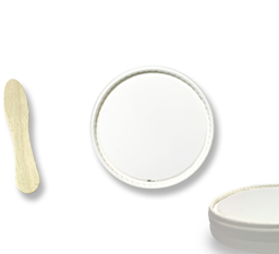 Zeige Details für Deckel aus Pappe für Becher i-100 | i-125, weiß Bild von Deckel aus Pappe für Becher i-100 | i-125, weiß