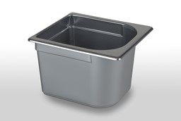 Kunststoff-Eisbehälter Graue Eisbehälter aus Kunststoff