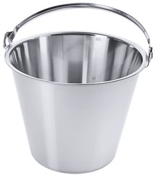 Zeige Details für Eimer aus Edelstahl 10 Liter Bild von Eimer aus Edelstahl 10 Liter