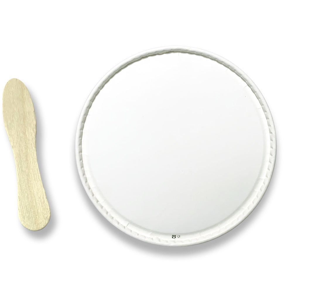 Bild von Deckel aus Pappe für Becher M2 | M3