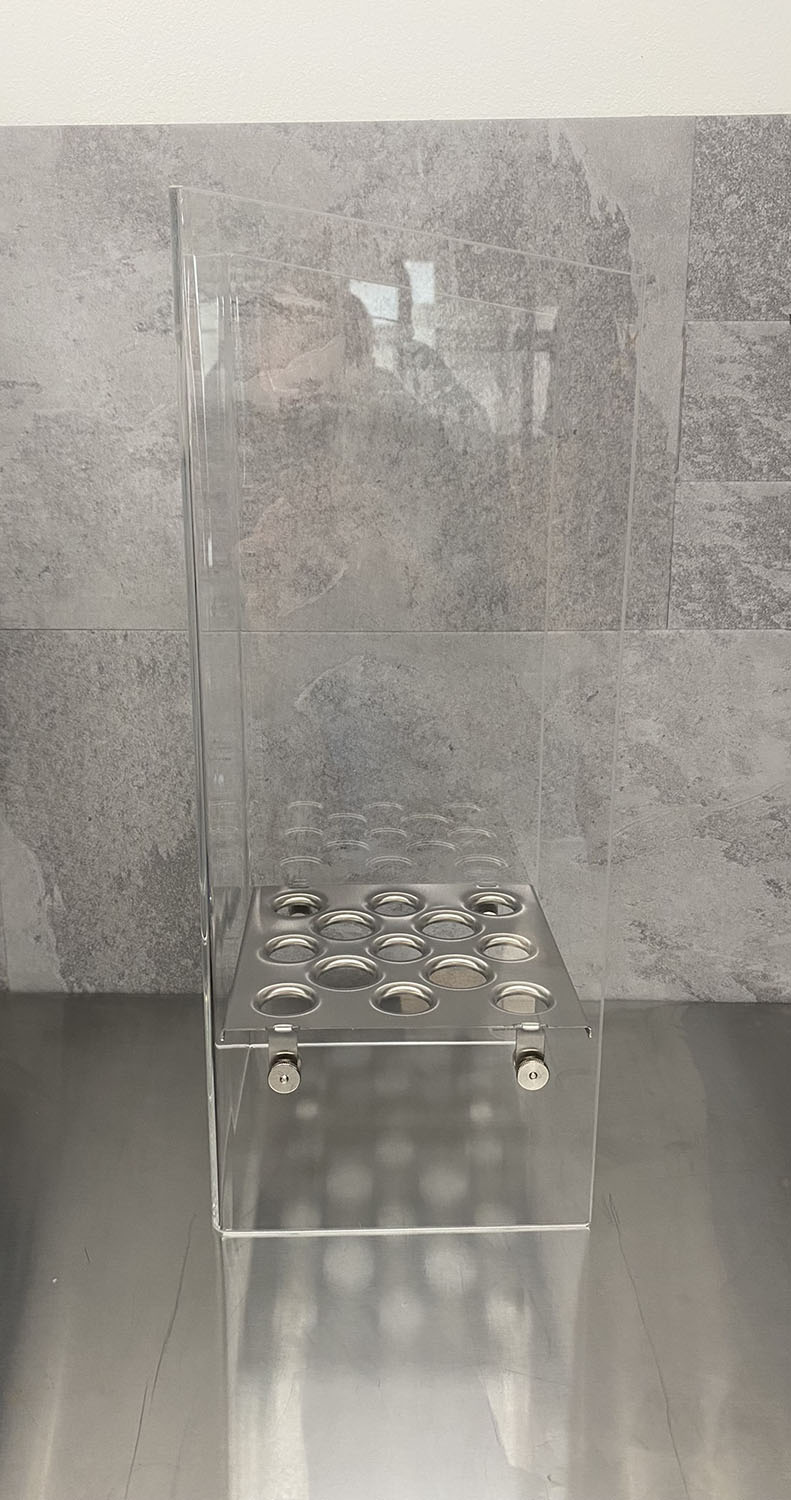 Hörnchenständer 9+4, klar
