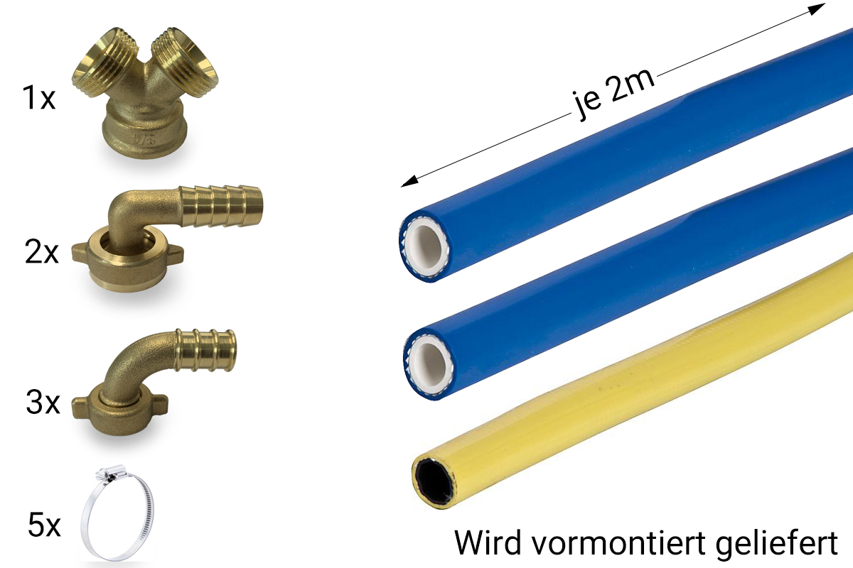 Bild von Wasseranschluss-Set für Bravo Eismaschinen