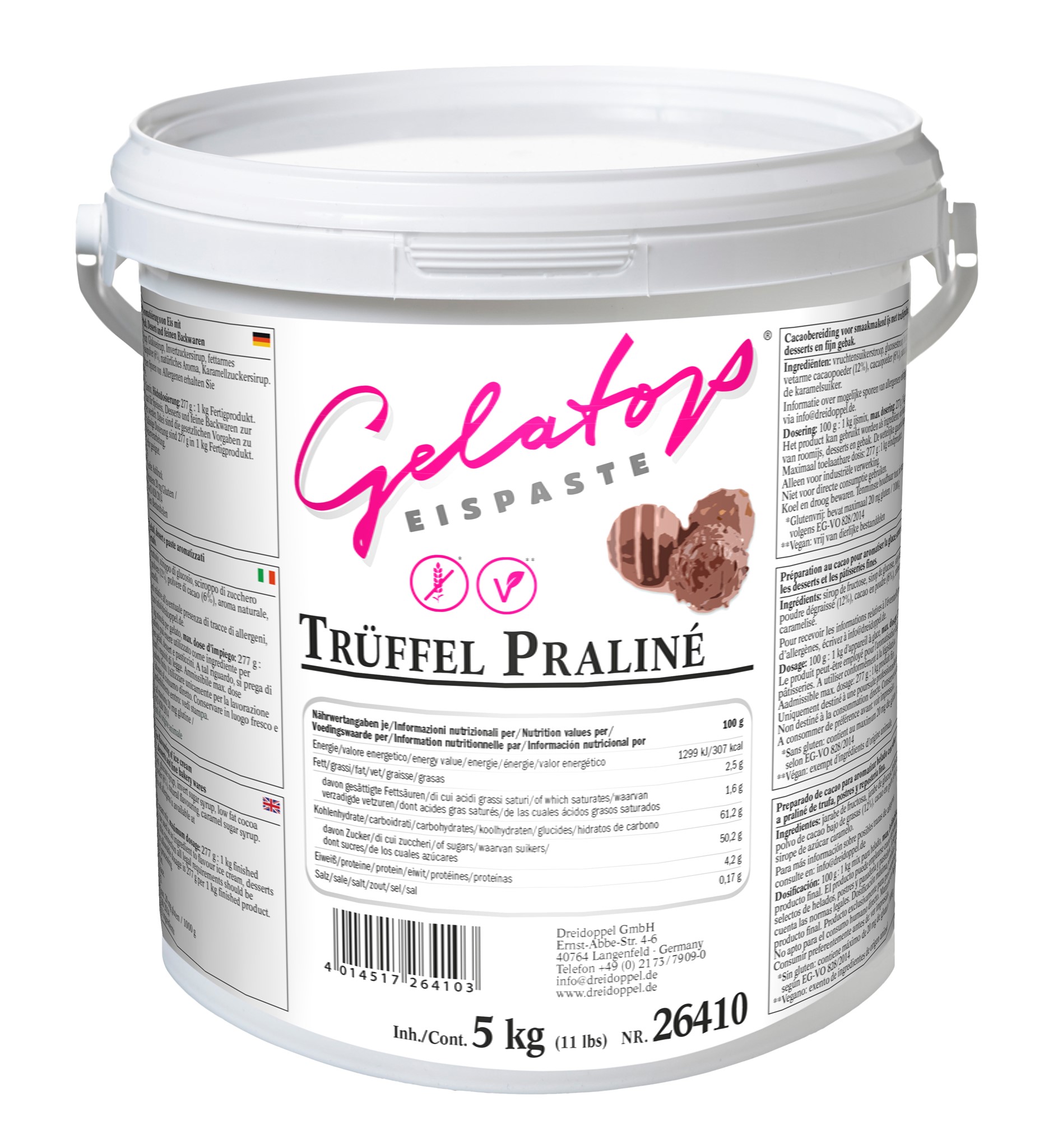 Bild von 3D Trüffel Praline Paste